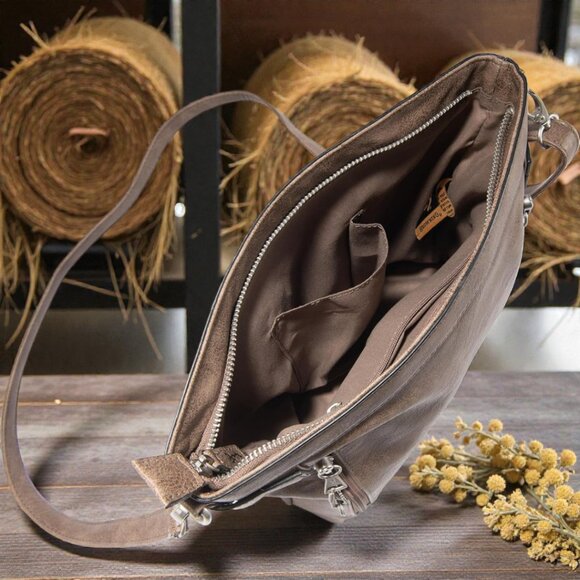 Browing Women's Premium Holstered Handbag with Safety Locks Distressed Brown - Picture 4 of 7